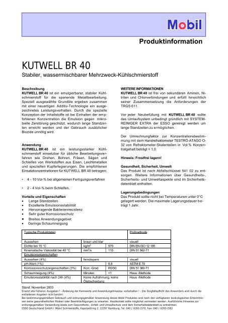 KUTWELL BR 40 - Wocken