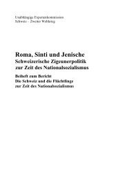 Roma, Sinti und Jenische. Schweizerische Zigeunerpolitik zur Zeit