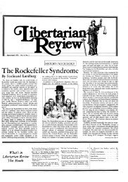 The Libertarian Review March 1976 - Libertarianism.org