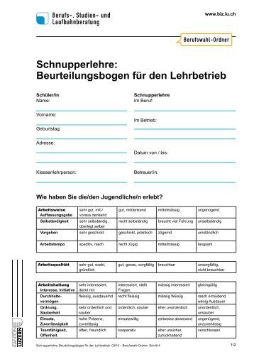 Programm Die Arbeitsablä