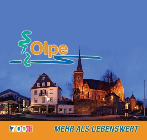 Imagebroschüre der Stadt Olpe - Interkommunaler Gewerbepark ...