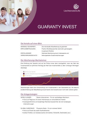GUARANTY INVEST - Versicherungs Broker Schweiz