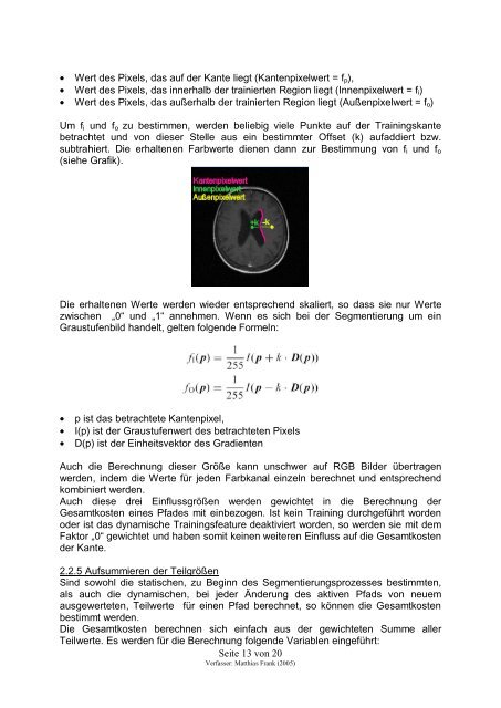 Ausarbeitung (PDF) - Matfrank.de