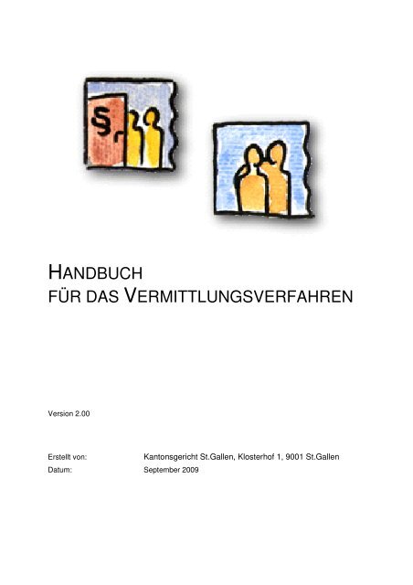 handbuch für das vermittlungsverfahren - advodaehler.ch