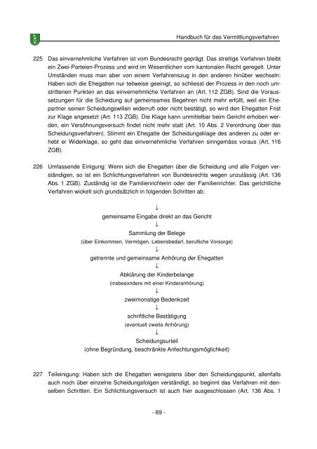 handbuch für das vermittlungsverfahren - advodaehler.ch