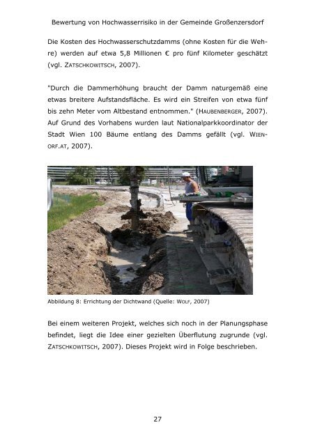 Bewertung Bewertung von Hochwasse von Hochwasserrisiko in der ...