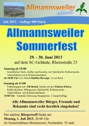 Ausgabe Juli 2013 (PDF) - Allmannsweiler