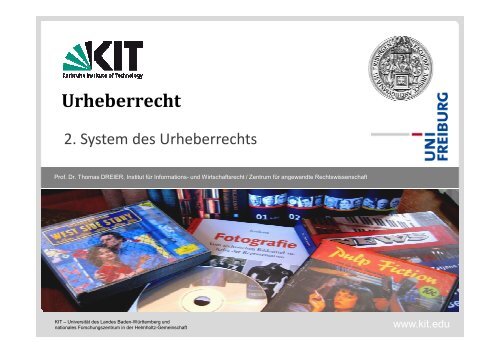 Urheberrecht - ZAR - KIT