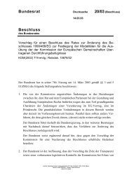 Bundesrat Beschluss - Umwelt-online