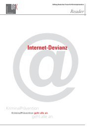 Internet-Devianz (2.114 kB) - Deutsches Forum für Kriminalprävention