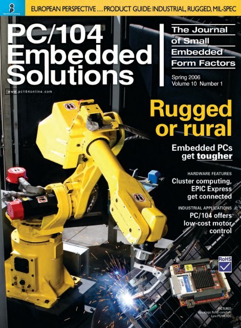 PC/104 Embedded Solutions - Spring 2006 - PC/104 and Small ...