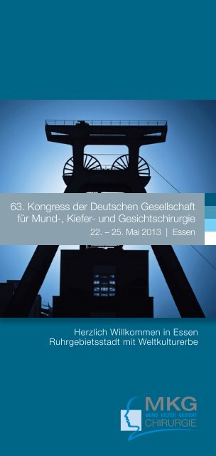 63. Kongress der Deutschen Gesellschaft für Mund-, Kiefer- und ...