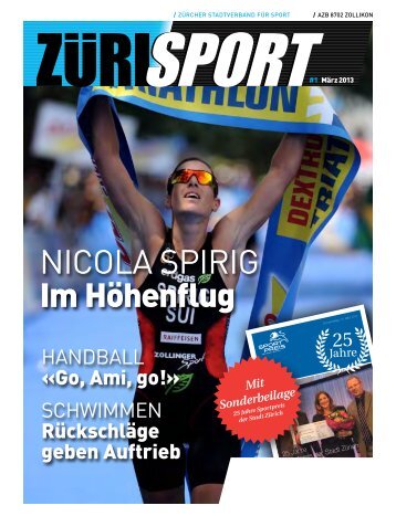 Nicola Spirig Im Höhenflug - ZSS - Zürcher Stadtverband für Sport