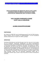HALS-NASEN-OHRENHEILKUNDE -KOPF-HALS-CHIRURGIE ...