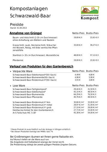 Schwarzwald-Baar Kompostanlagen - Maschinenring Schwarzwald ...