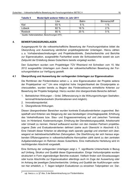 Gutachten – Volkswirtschaftliche Bewertung der ... - bei ISETEC-II