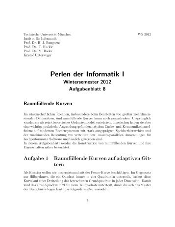 Perlen der Informatik I - Technische Universität München