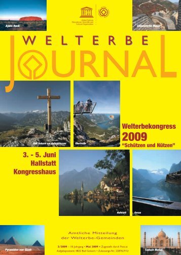 Welterbe Journal - Welterberegion Hallstatt Dachstein Salzkammergut