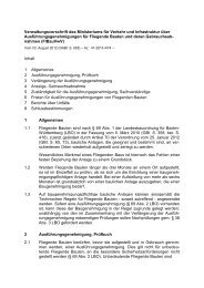 VwV über Ausführungsgenehmigungen für Fliegende Bauten und ...