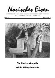 Die Barbarakapelle Die Barbarakapelle - Montangeschichtlicher ...