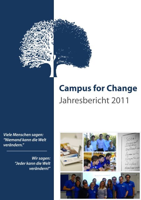 Campus for Change Jahresbericht 2011