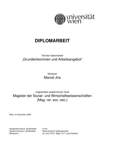 DIPLOMARBEIT