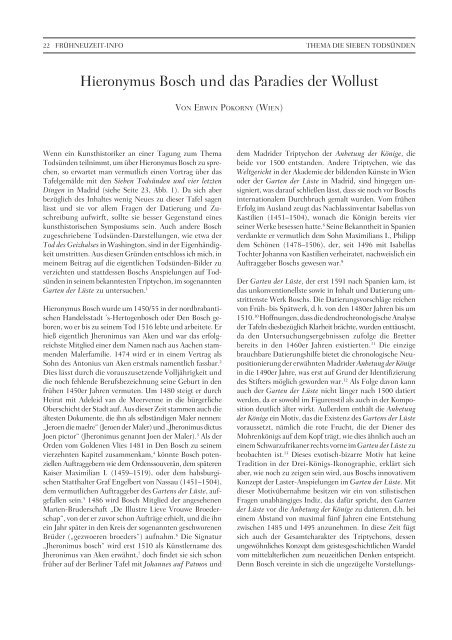 Hieronymus Bosch und das Paradies der Wollust - Institut fr ... Hieronymus Bosch und das Paradies der Wollust - Institut fr ...