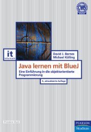 Java lernen mit BlueJ  - *ISBN 978-3-8689 ...