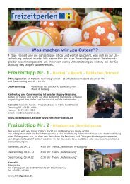 Was machen wir „zu Ostern“? - Dresdner Heidebogen