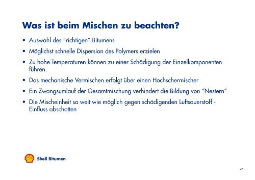 Modifizierung von Bitumen – Aufbau und g Funktion einer PmB ...