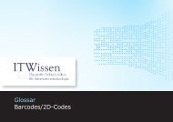 Barcodes/2D-Codes Glossar Barcodes/2D-Codes - IT Wissen.info
