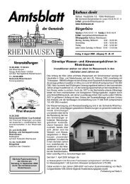 Nr. 32 - Gemeinde Rheinhausen