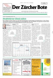 Ausgabe vom 01.07.2011 - SVP Kanton Zürich