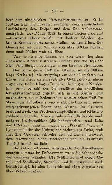 Ukraina, Land und Volk ; eine gemeinfassliche Landeskunde