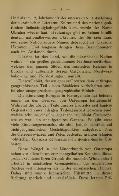 Ukraina, Land und Volk ; eine gemeinfassliche Landeskunde