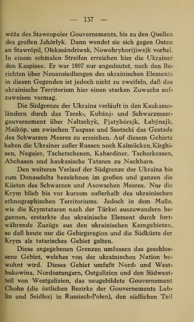 Ukraina, Land und Volk ; eine gemeinfassliche Landeskunde