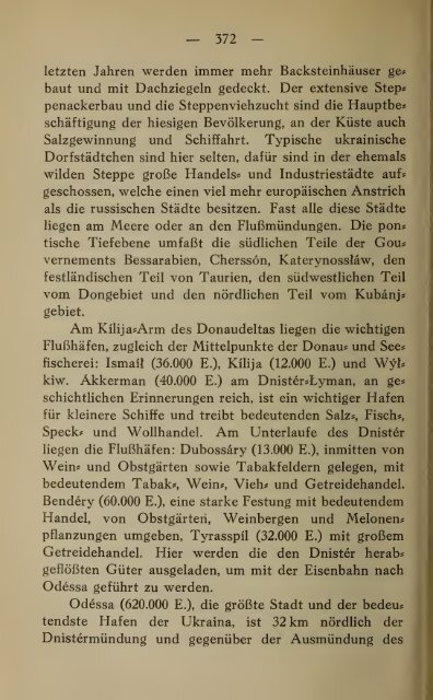 Ukraina, Land und Volk ; eine gemeinfassliche Landeskunde