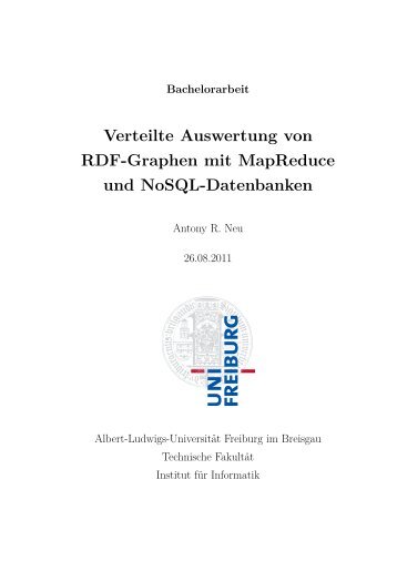 Verteilte Auswertung von RDF-Graphen mit MapReduce und ...