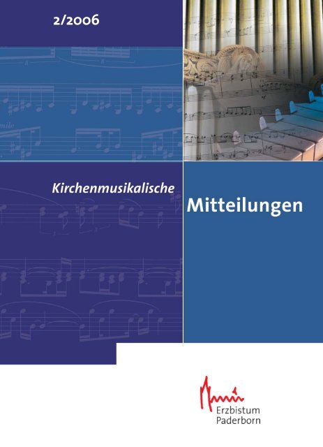 Untitled - Kirchenmusik im Erzbistum Paderborn