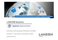 LANCOM Systems - Bachert Datentechnik Gmbh