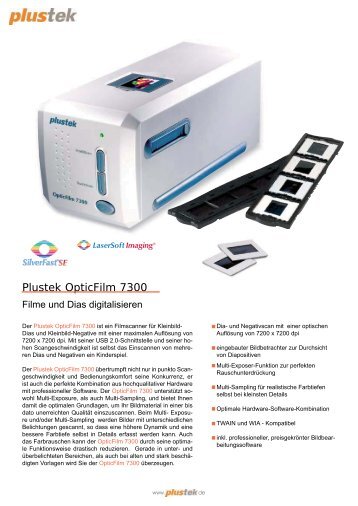 Plustek OpticFilm 7300 - Videostation