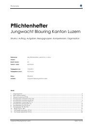 Pflichtenhefter - Jubla Luzern