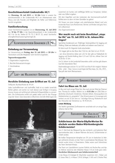 Gomaringen 07.07.12.pdf - Gomaringer Verlag