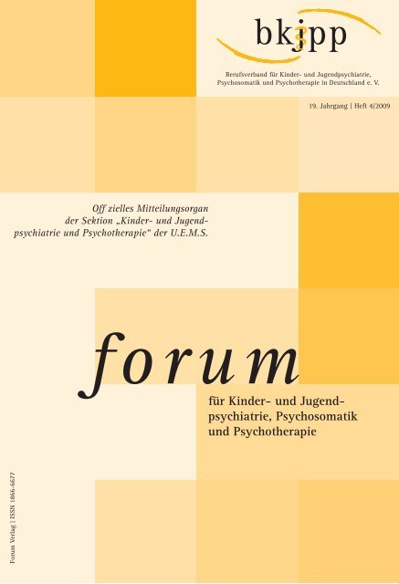 für Kinder- und Jugend - psychiatrie, Psychosomatik und Psychotherapie - Bkjpp