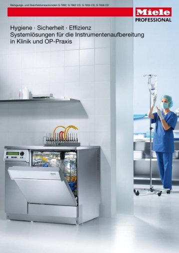 Reinigungs- und Desinfektions- Geräte für Kliniken (PDF, 2.3MB)