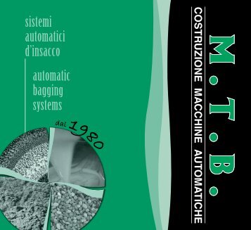 automatic bagging systems sistemi automatici d'insacco - Mtb