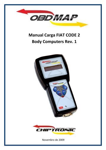 Manual Carga FIAT CODE 2 Rev. 1 - Ponto do Chaveiro
