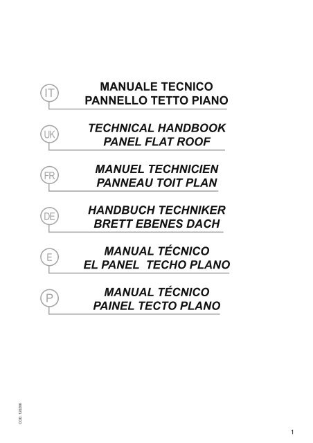 manuale tecn tetto piano 120208:manuale tettp ... - Teknoenergy