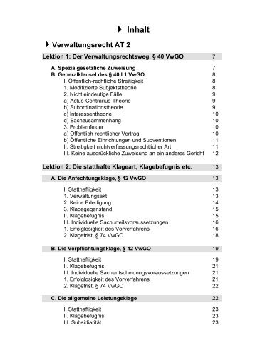 Verwaltungsrecht AT 2 - niederle media