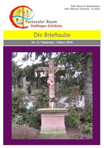 Die Brieftaube - St. Dionysius - St. Kilian - Sindlingen